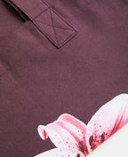 Tote bag en toile avec fleur lys