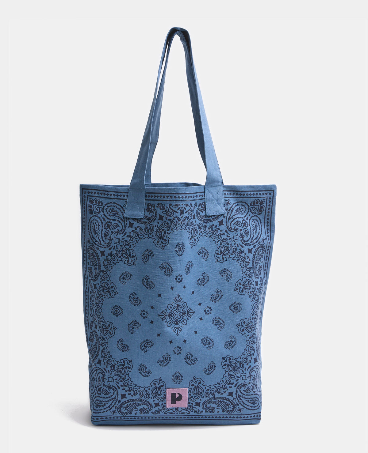Tote bag en toile motif bandana