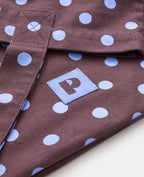 Tote bag en toile motif pois