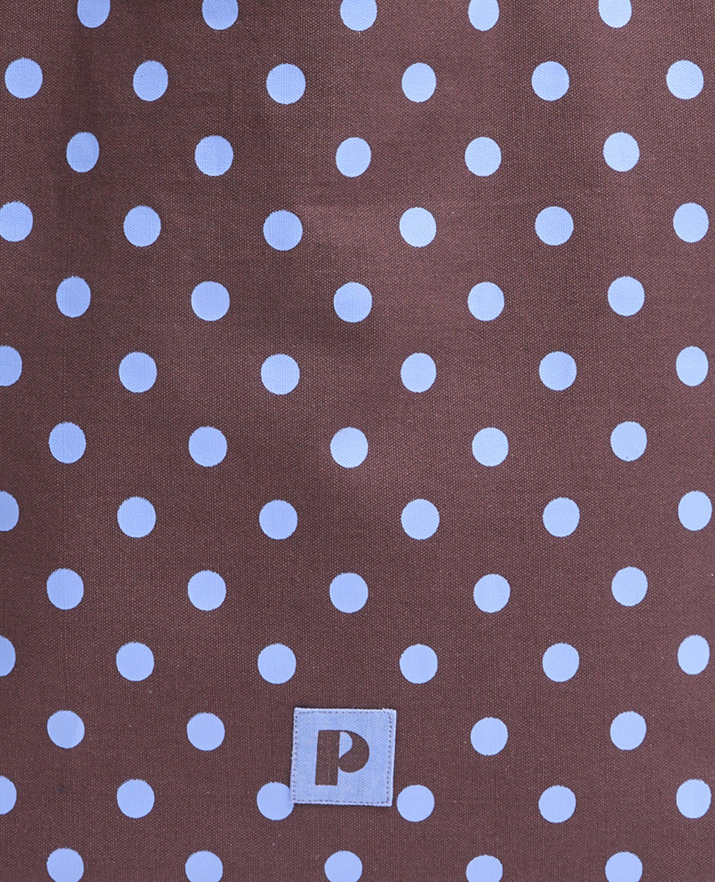 Tote bag en toile motif pois