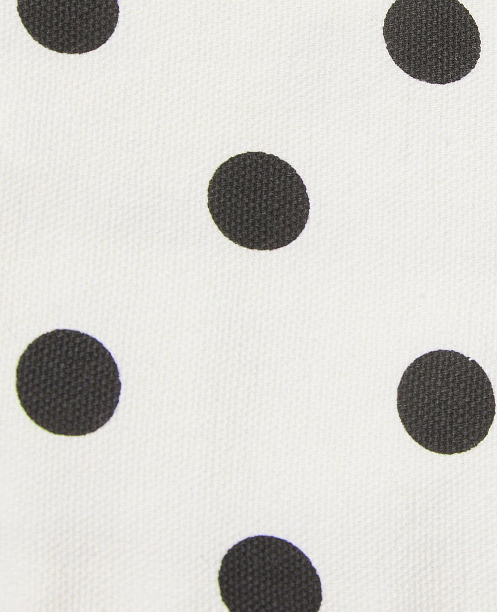 Tote bag en toile avec pois