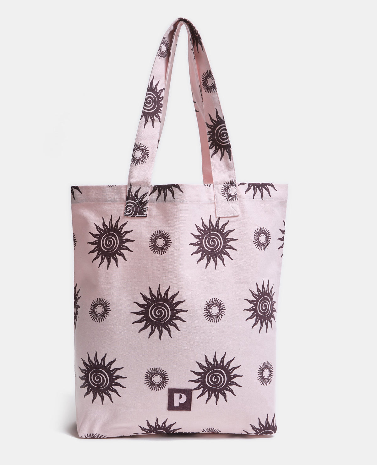 Tote bag en toile avec soleil