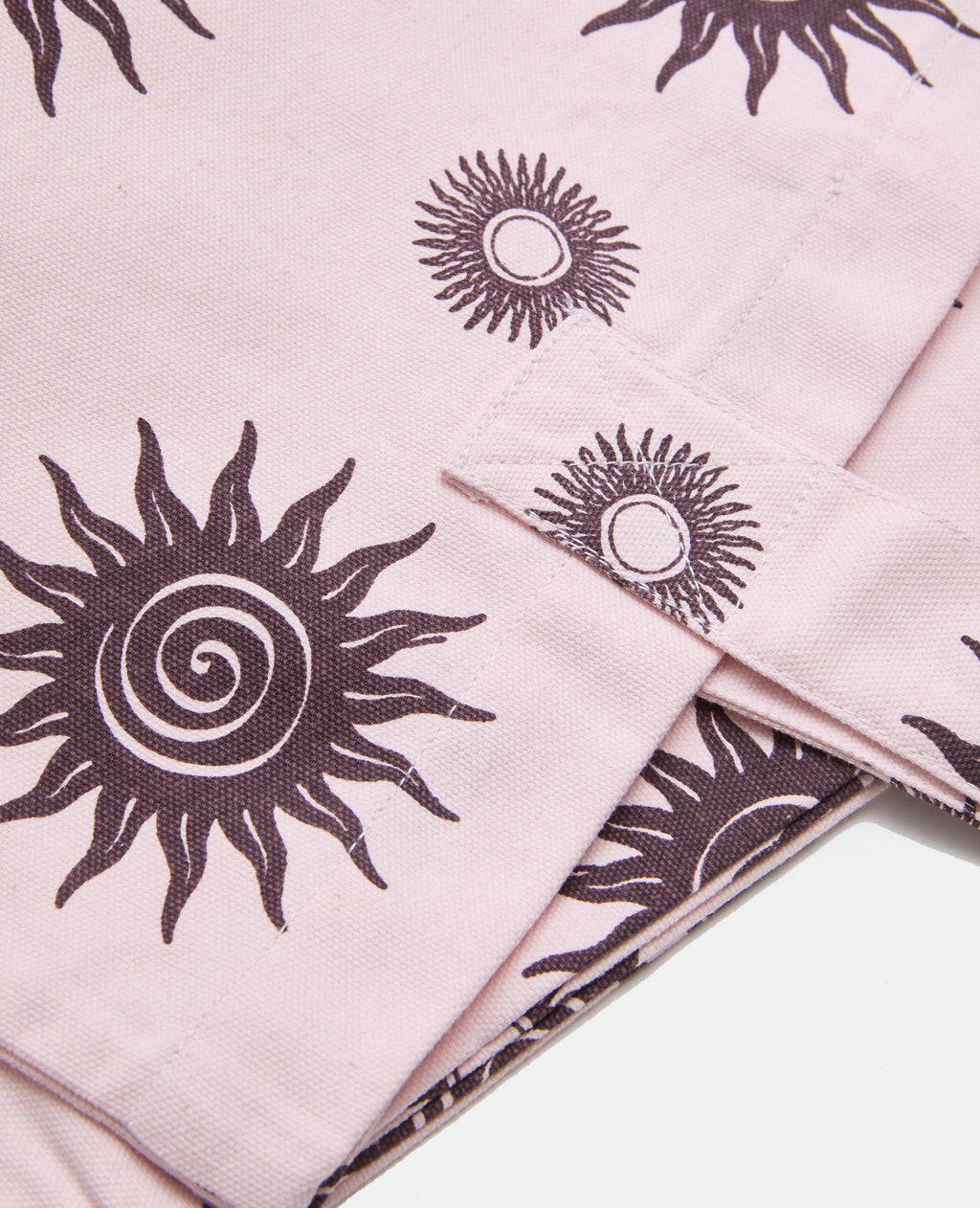 Tote bag en toile avec soleil