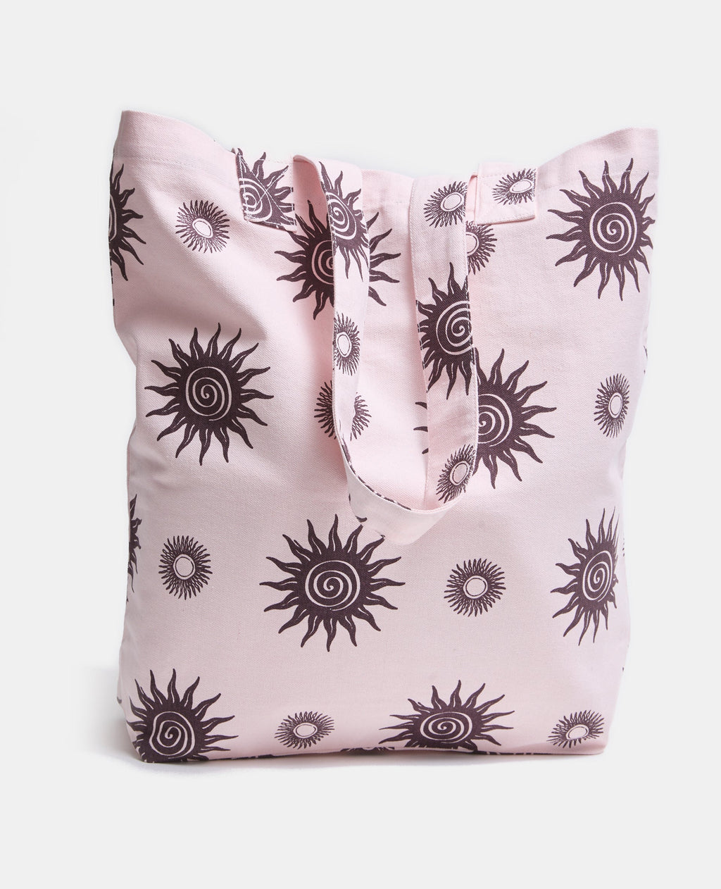 Tote bag en toile avec soleil