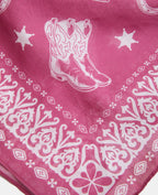 Foulard bandana avec santiags