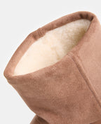 Boots fourrées avec semelles compensées