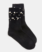 Paire de chaussettes avec perles