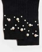 Paire de chaussettes avec perles