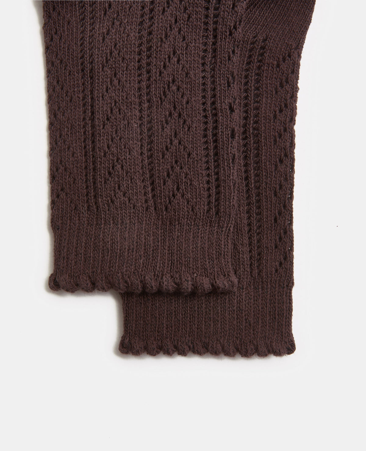 Paire de chaussettes en maille ajourée