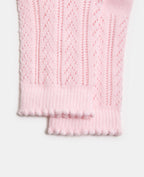 Paire de chaussettes en maille ajourée