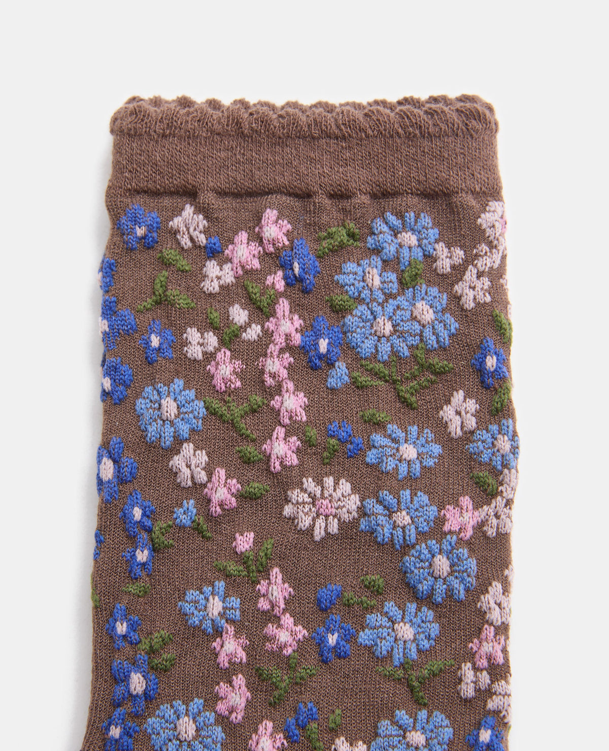 Paire de chaussettes avec fleurs