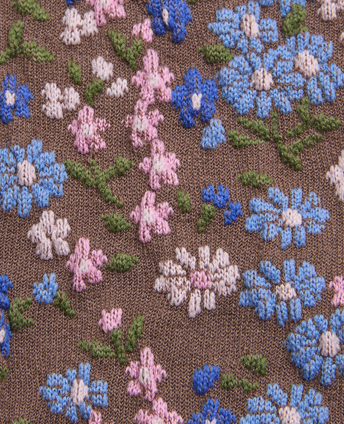 Paire de chaussettes avec fleurs