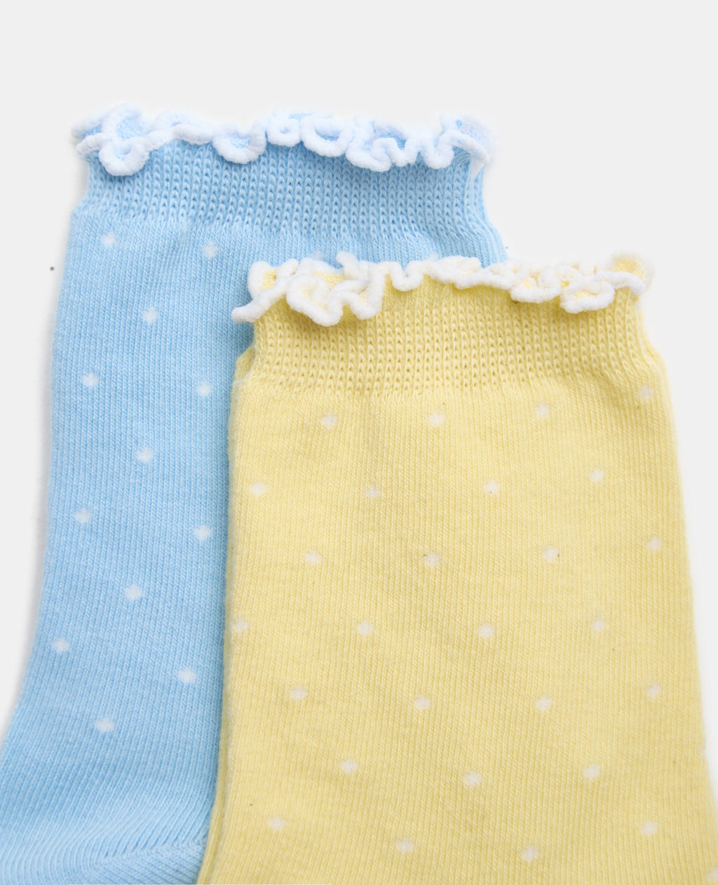 Lot de 2 paires de chaussettes avec pois