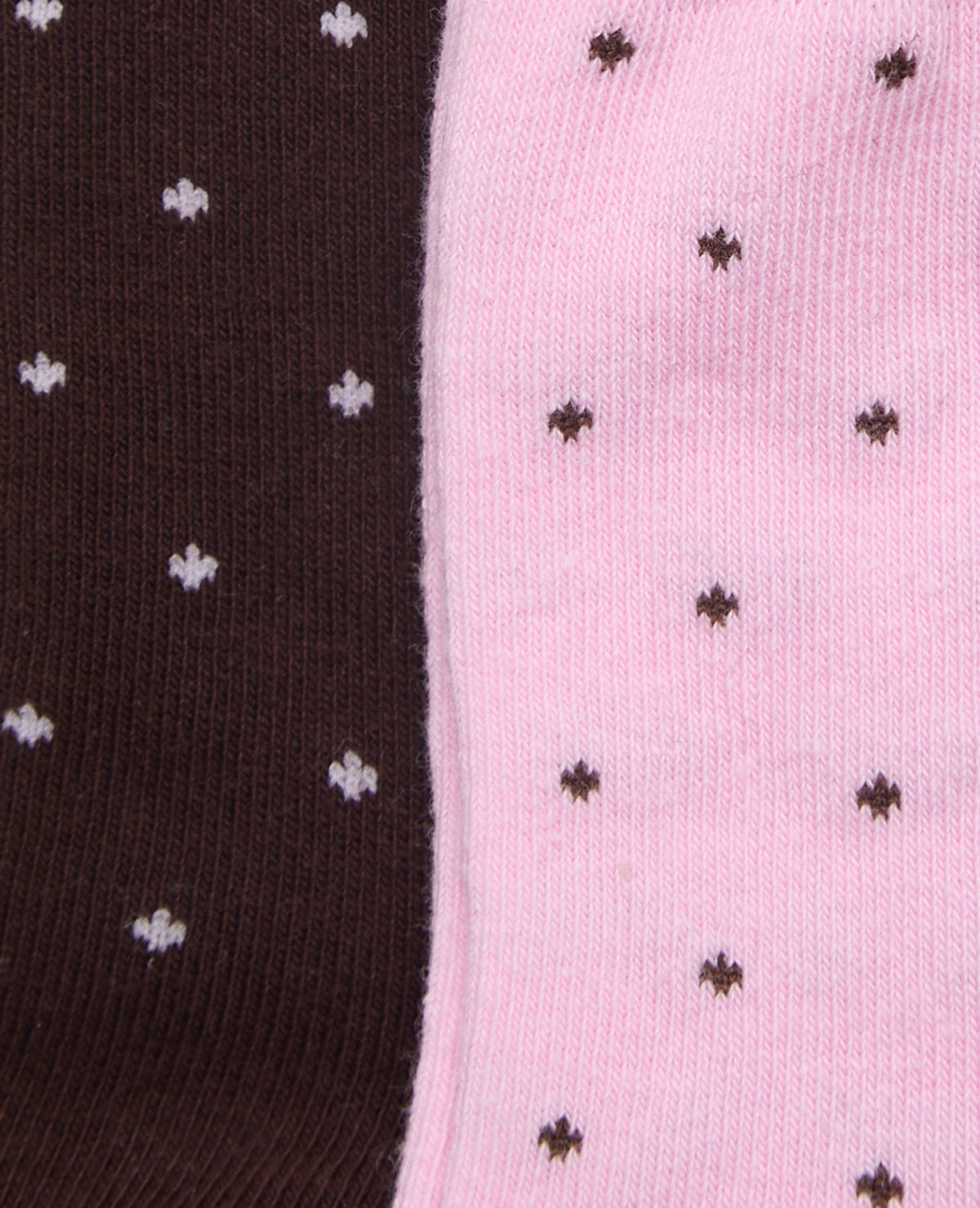 Lot de 2 paires de chaussettes avec pois