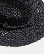 Chapeau de paille avec nœuds
