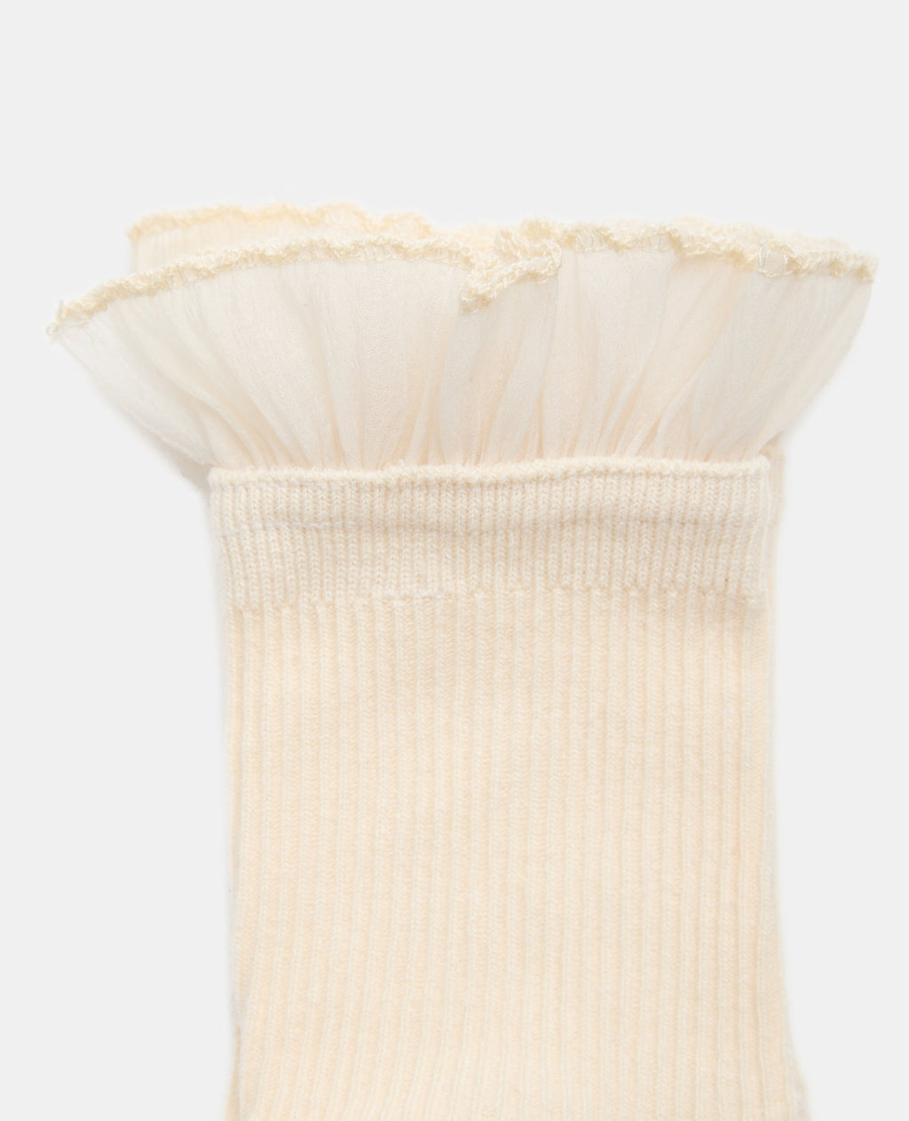 Paire de chaussettes avec froufrous