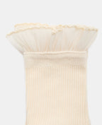 Paire de chaussettes avec froufrous