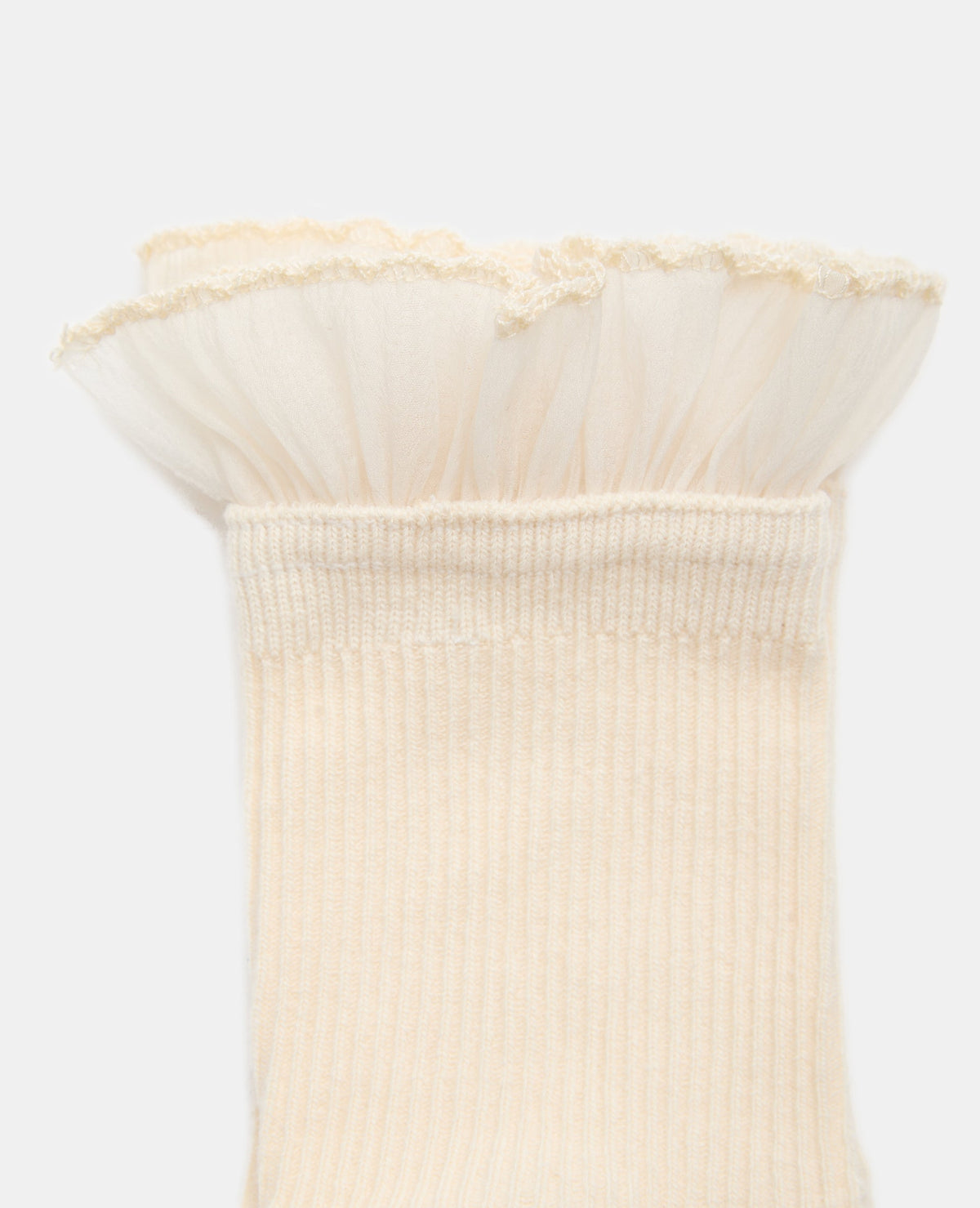Paire de chaussettes avec froufrous