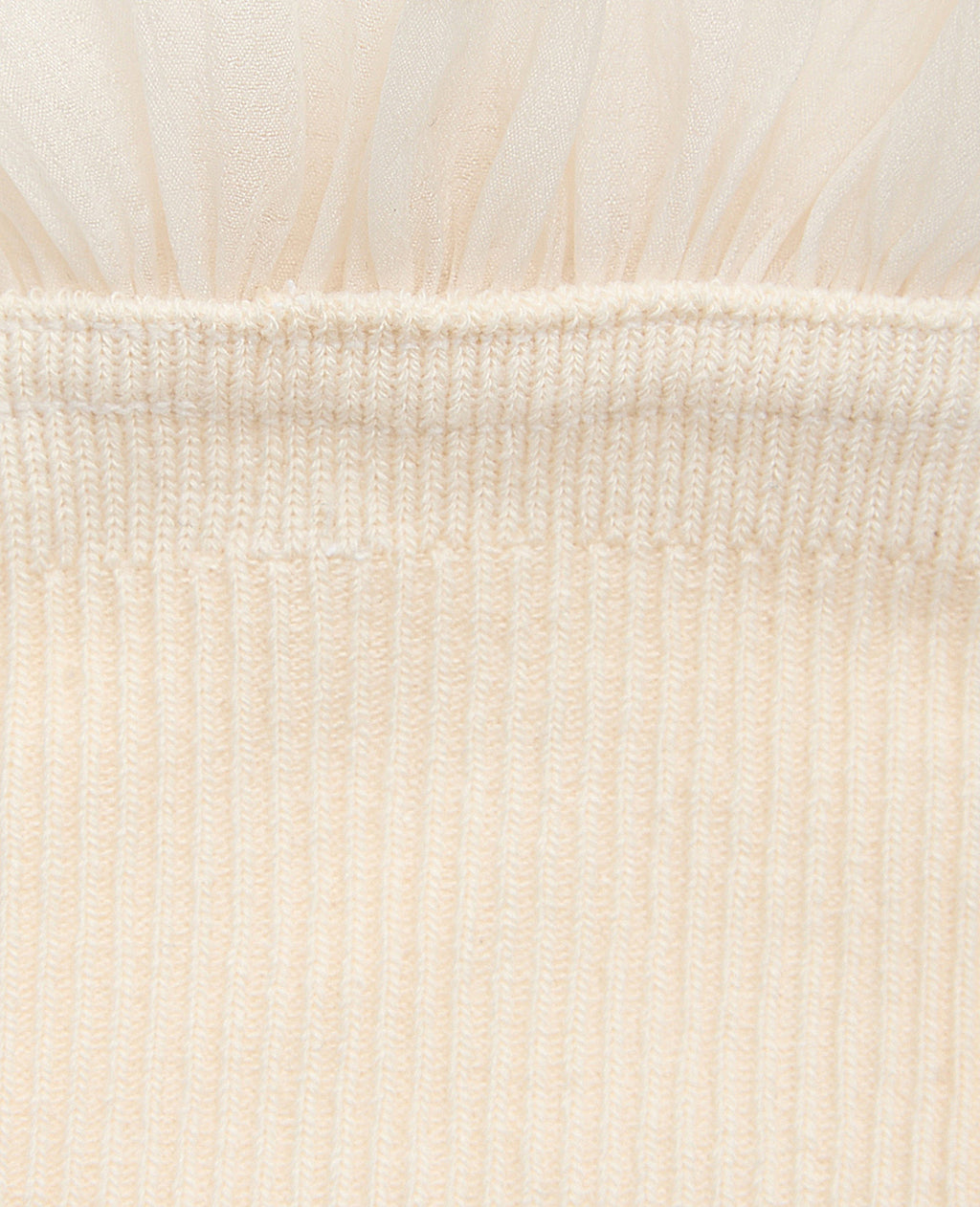 Paire de chaussettes avec froufrous