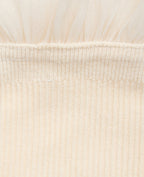 Paire de chaussettes avec froufrous