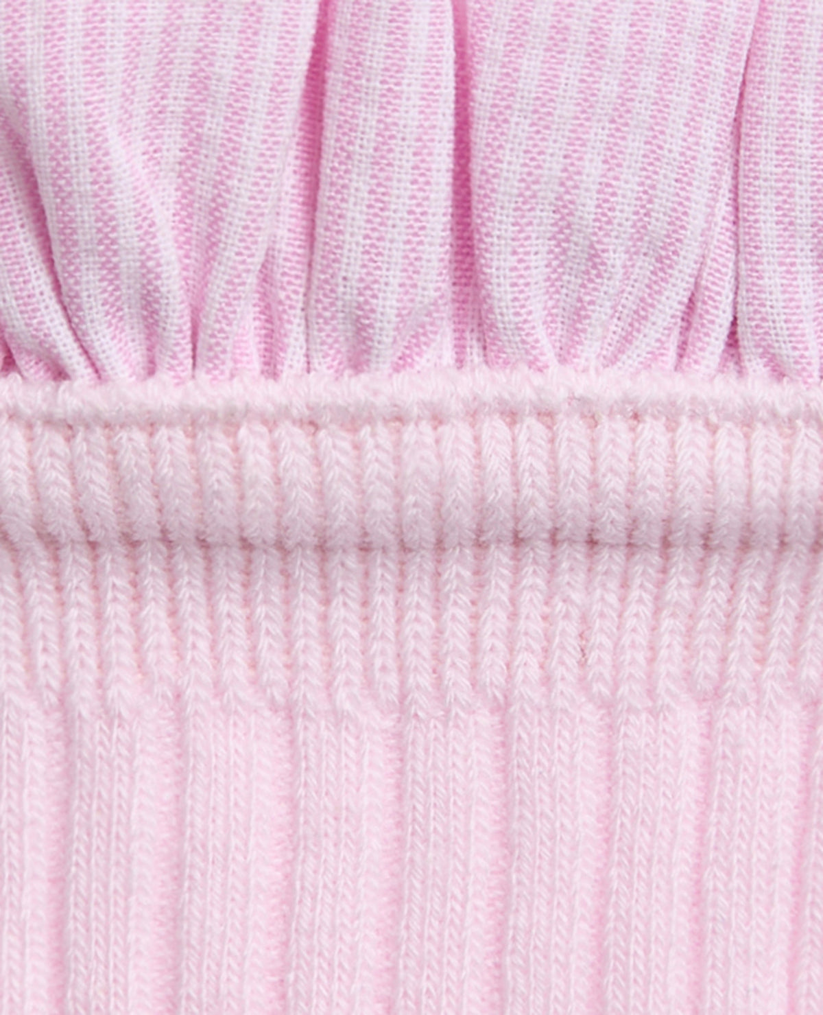 Paire de chaussettes avec froufrous rayés
