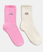 Lot de 2 paires de chaussettes avec chapeau cowboy