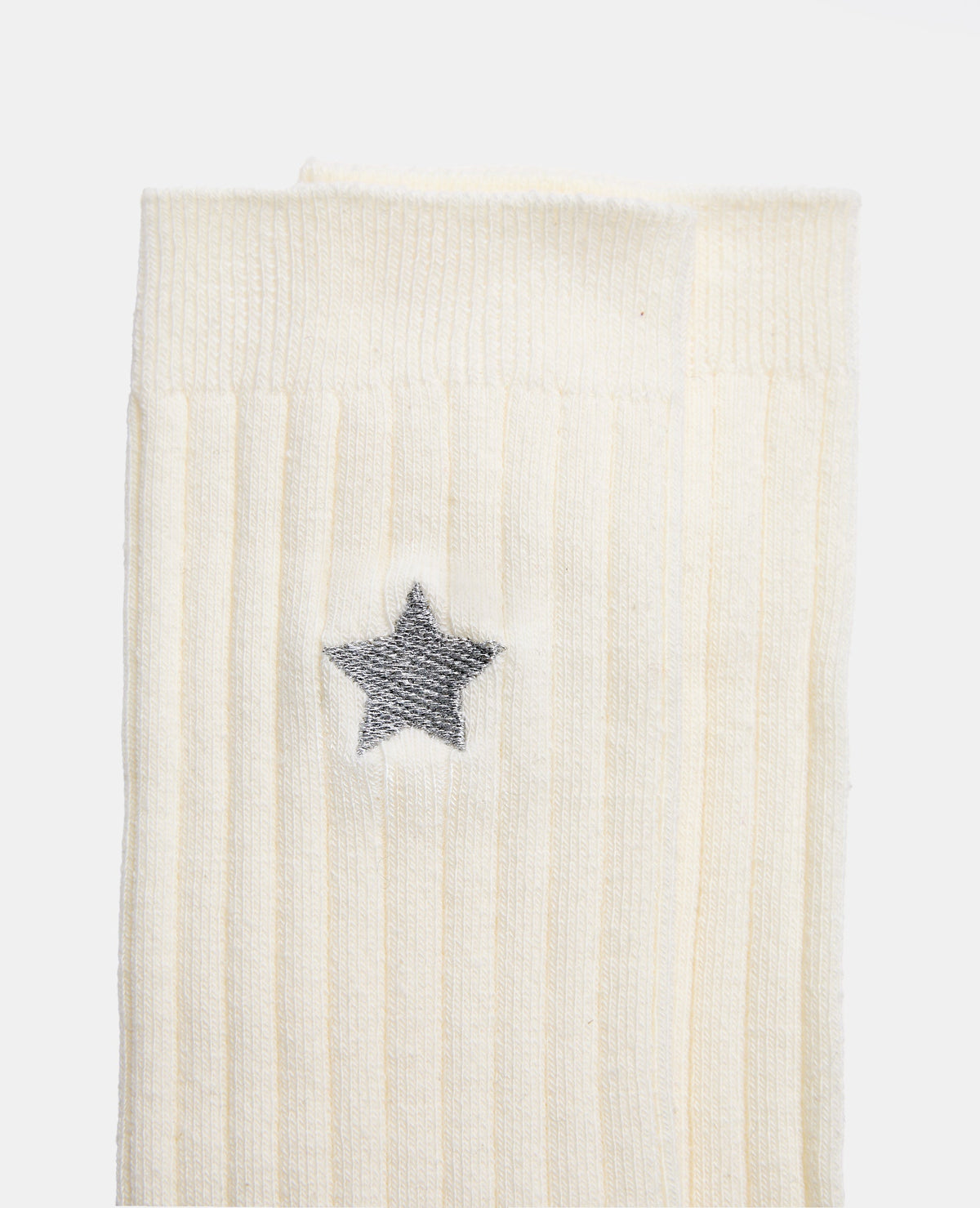 Paire de chaussettes avec broderie étoile