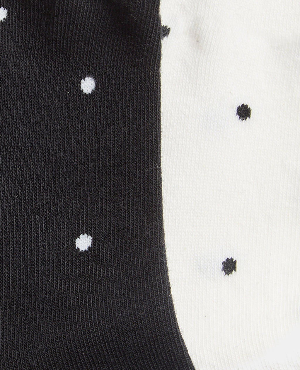 Lot de 2 paires de chaussettes à pois avec froufous