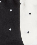 Lot de 2 paires de chaussettes à pois avec froufous