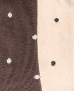 Lot de 2 paires de chaussettes à pois avec froufous