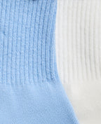 Lot de 2 paires de chaussettes avec froufrous