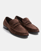Mocassins en suédine