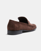 Mocassins en suédine