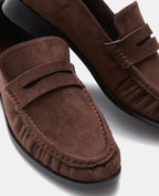 Mocassins en suédine
