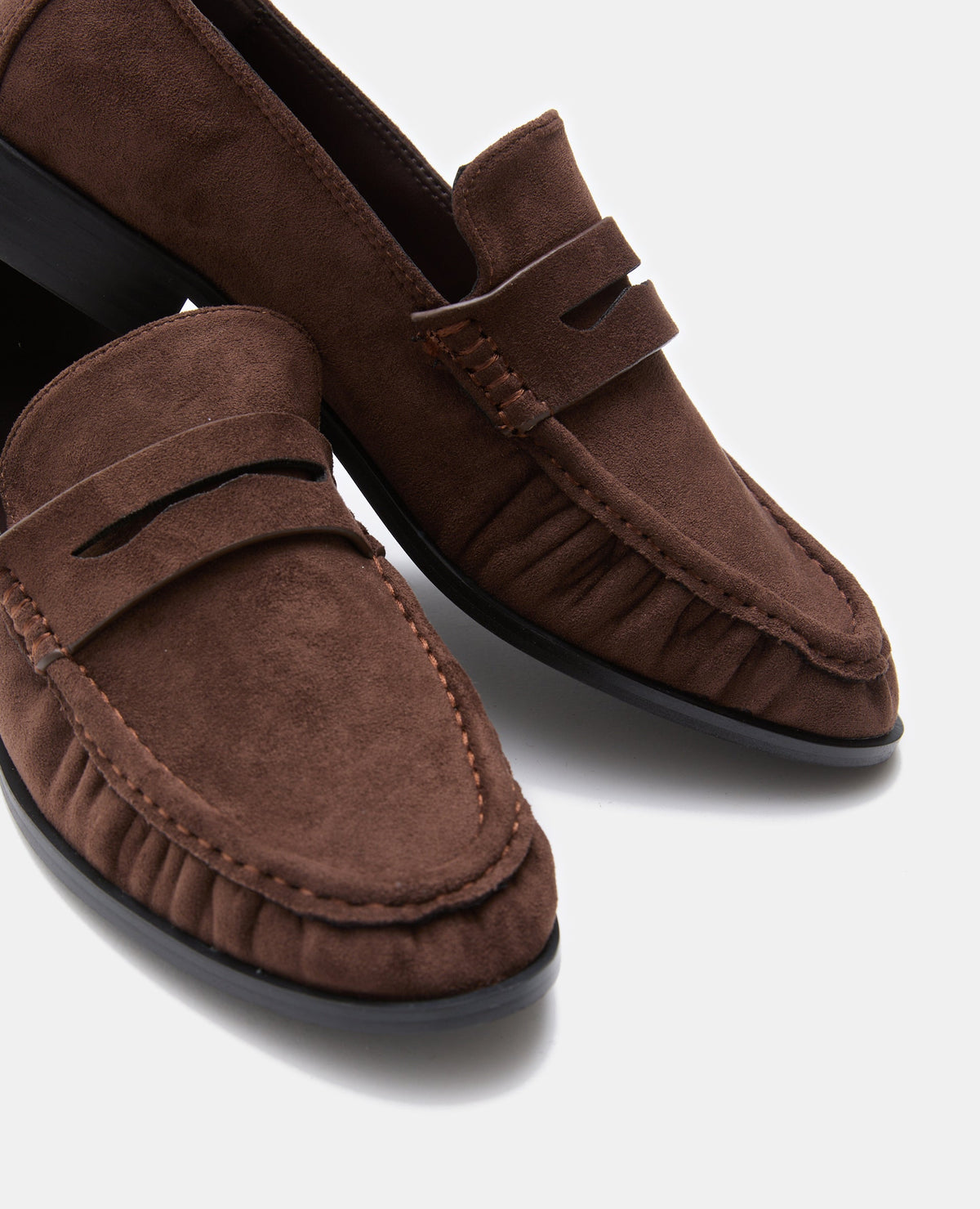 Mocassins en suédine