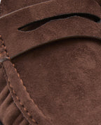 Mocassins en suédine