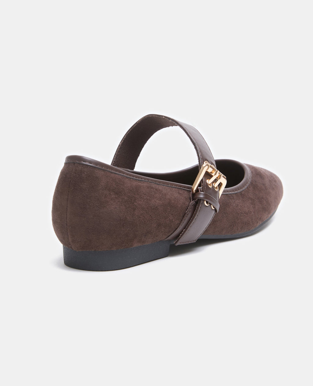 Ballerines plates avec bride et boucle