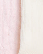 Lot de 2 paires de chaussettes avec cerises brodées