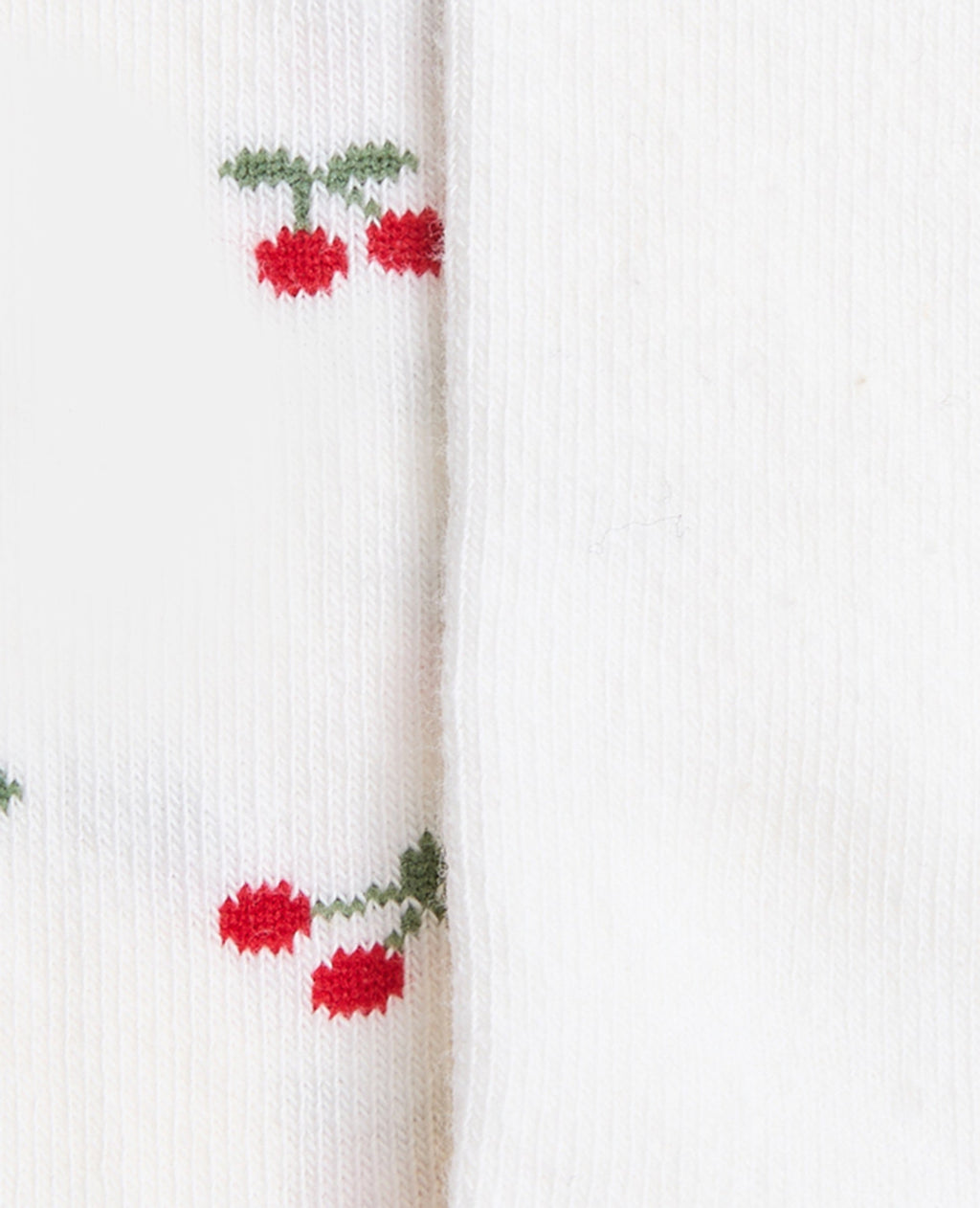 Lot de 2 paires de chaussettes cerises