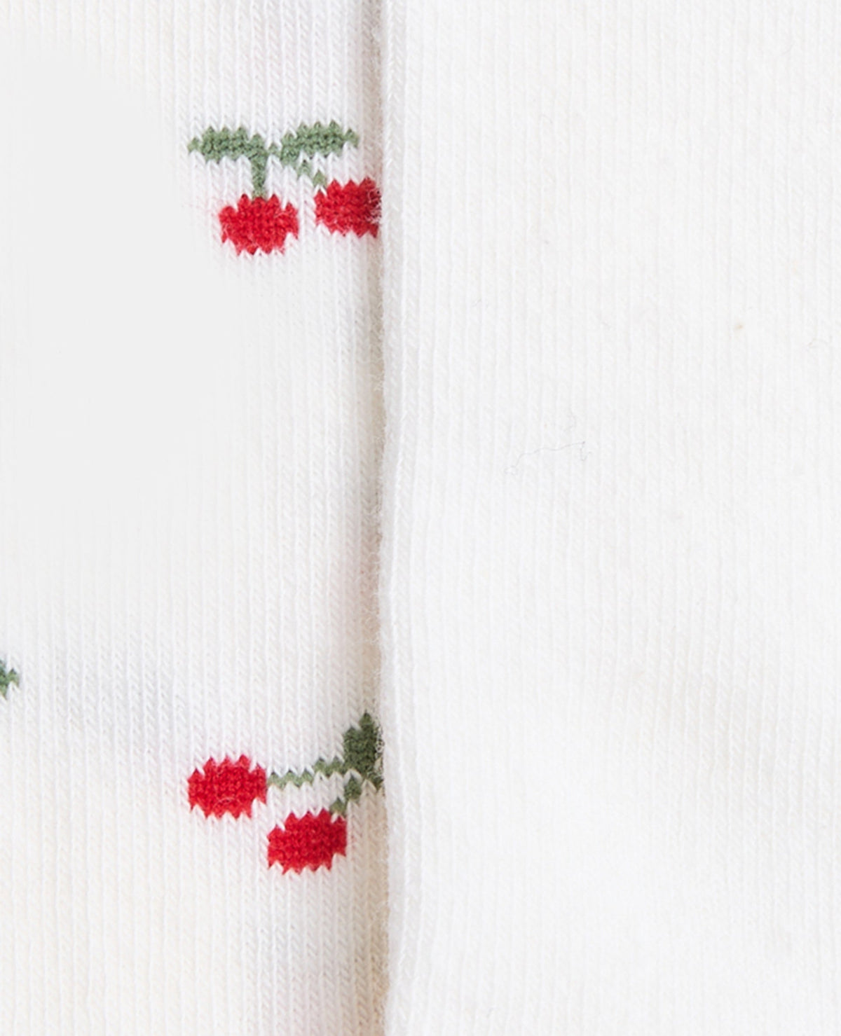 Lot de 2 paires de chaussettes cerises