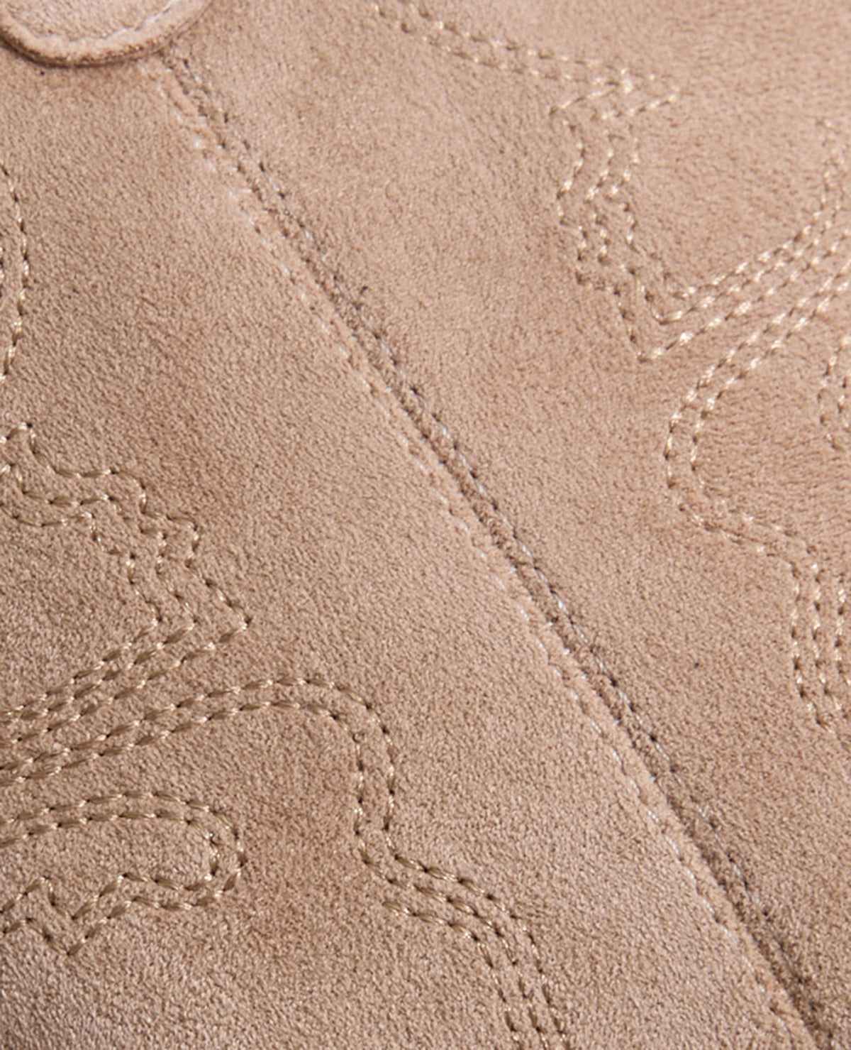 Santiags basses avec broderies et clous