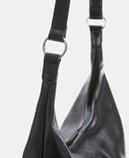 Grand sac porté épaule en simili brillant