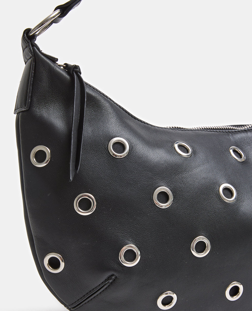 Sac porté épaule avec œillets métalliques
