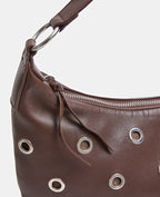 Sac porté épaule avec œillets métalliques