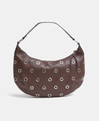 Sac porté épaule avec œillets métalliques