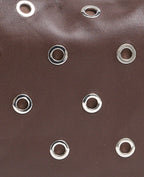 Sac porté épaule avec œillets métalliques