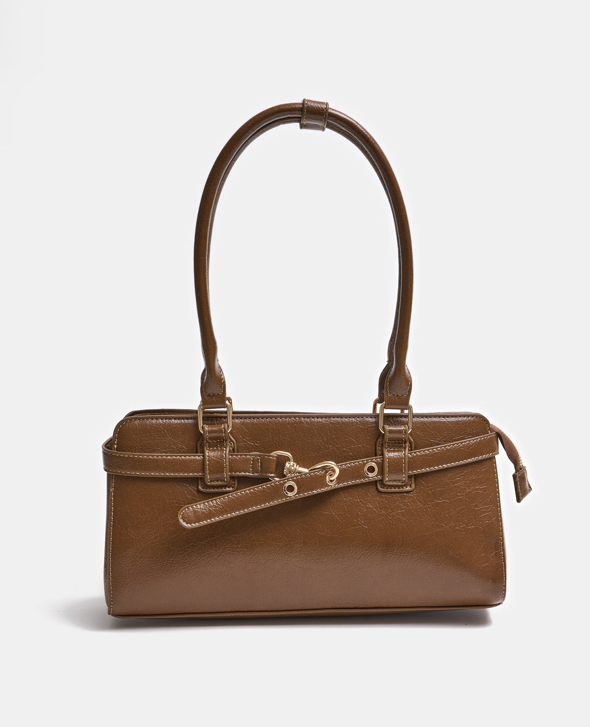 Sac baguette porté épaule avec ceinture