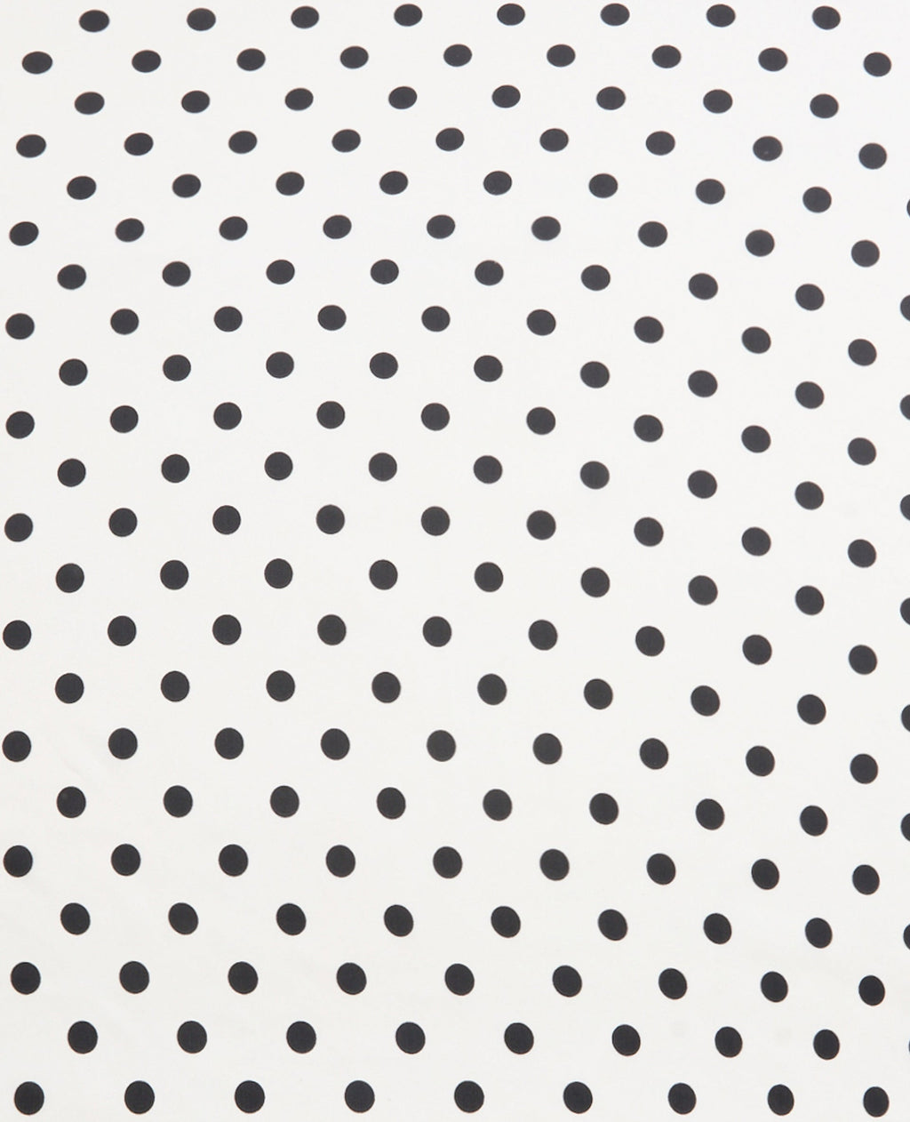 Foulard en satin motif pois