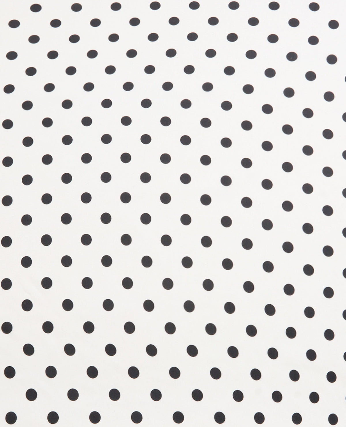 Foulard en satin motif pois