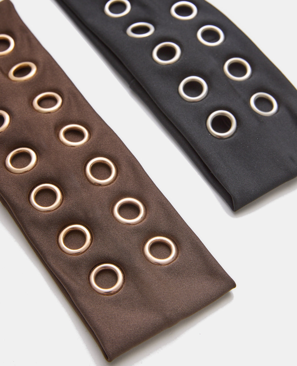 Lot de 2 bandeaux pour cheveux avec œillets